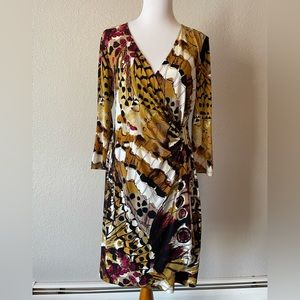 Calvin Klein, wrap dress, size M.
